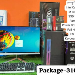 NEW - 31000/- Core i5 9th GEN (128 SSD - 8GB) DDR4 H110 GAMING 22" Monitor