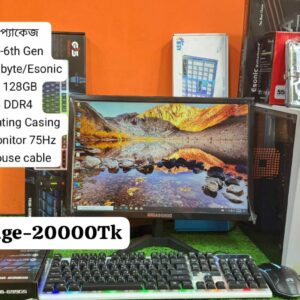 NEW -20000TK i5-6th Gen128GB-SSD 8GB 19'' LED Monitor
